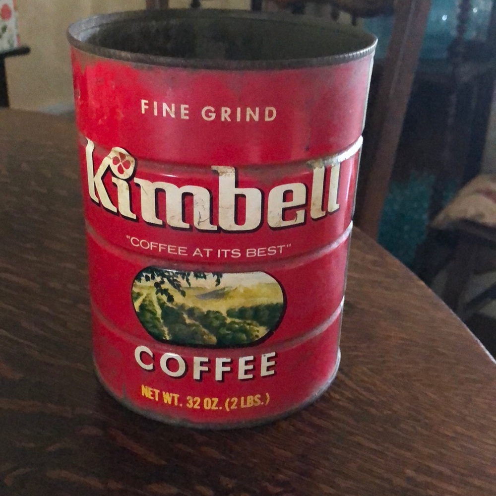 Old Kimbell Coffee Tin